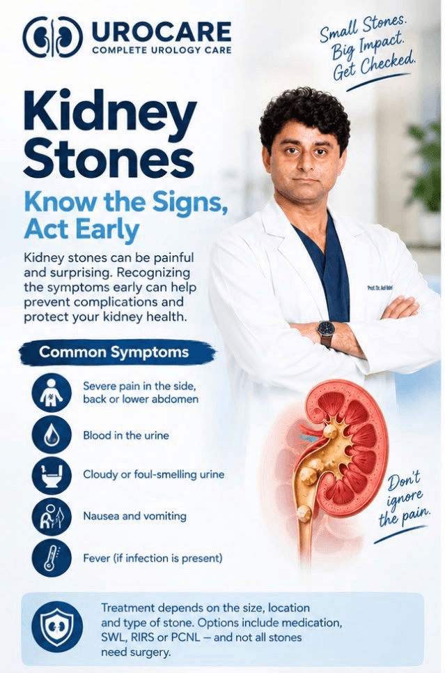 Urocare Complete Urology Care - Kidney Stones Guide by Prof. Dr. Asif Baloch